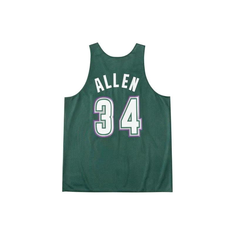 Mitchell & Ness Basketball Jersey Milwaukee Bucks Unisex Green-1