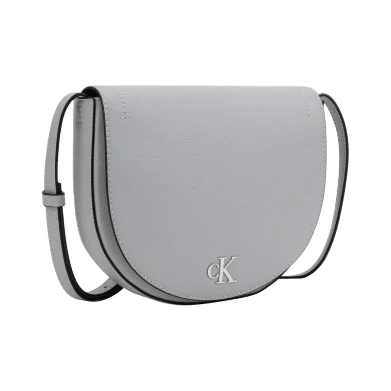CALVIN KLEIN Synthetic Material Crossbody Bag Women's Urban Gray-1