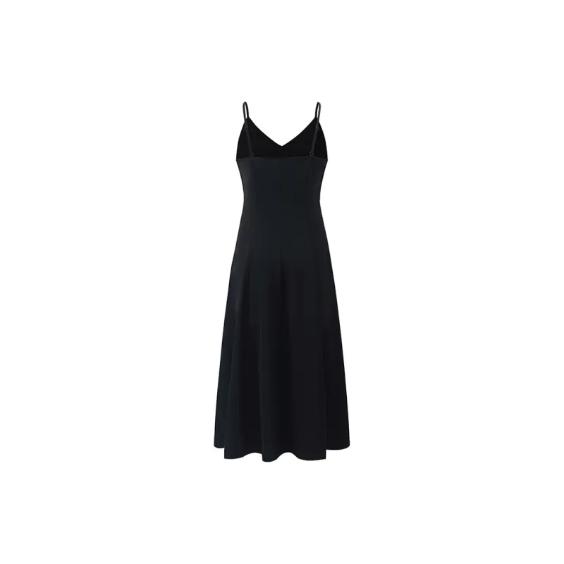 GOELIA Sleeveless Dress Women's Black-1
