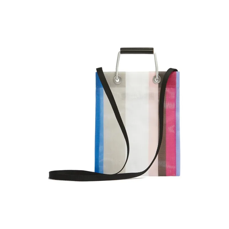 MARNI Polyamide With Metal Binding Portable Crossbody Bag Shoulder Bag Women's White & Multicolor-3