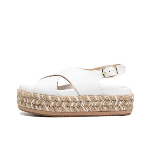 Paloma Barceló Strap Sandals Women's White