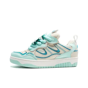 MR.PESIN Hip Hop Rabbit Collection Low Top Couple Skateboard Shoes Unisex Mint Mambo Green