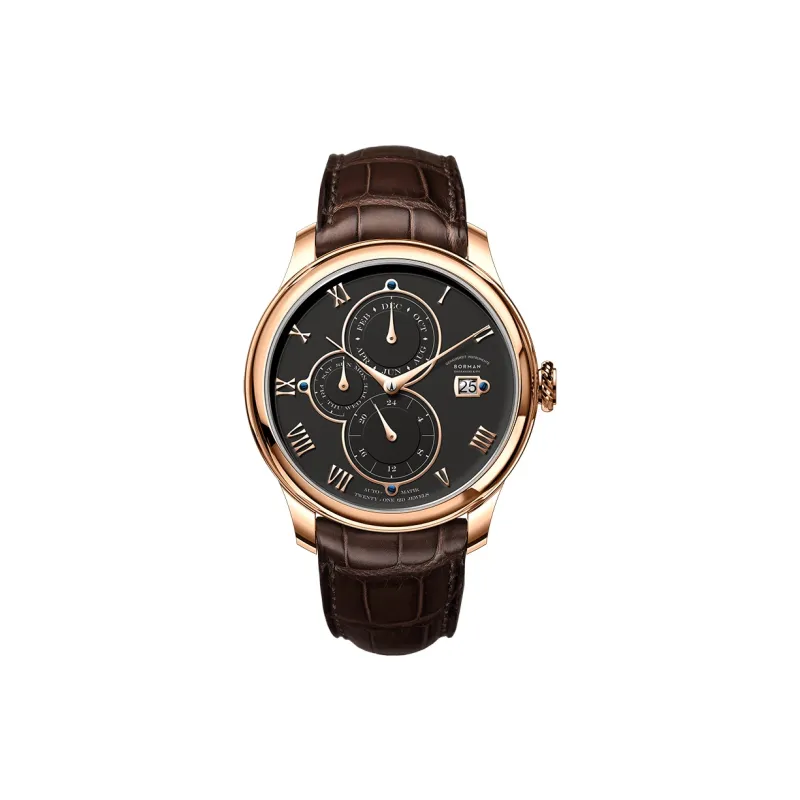 BORMAN Automatic Mechanical Movement Watch Men's Watches Gray Dial-12