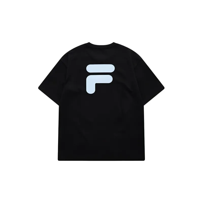 FILA FUSION SS24 T Shirt Unisex Pitch Black-1