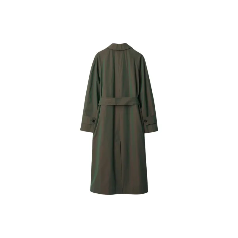 Burberry Coats Women's Imitation Vintage Green-1