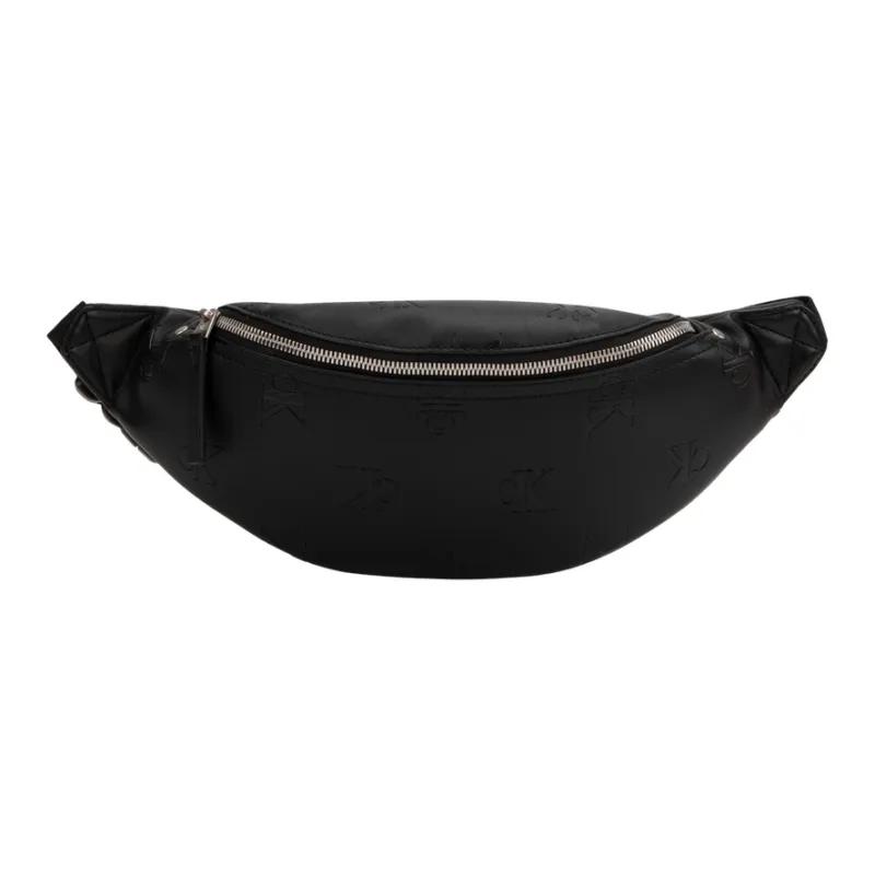CALVIN KLEIN Synthetic Material Fanny Pack Men's Space Black-0
