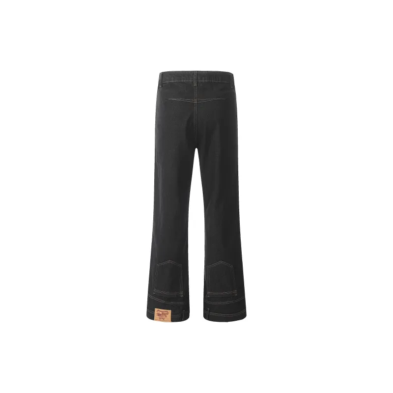 GBXM Jeans Unisex Washed Black-1