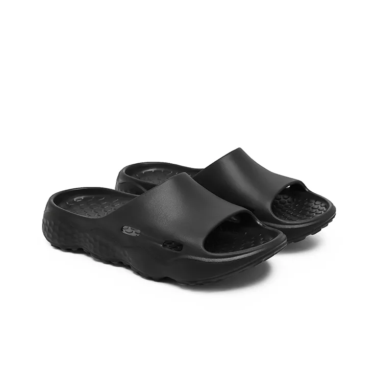 Angelmi Slide Slippers Men's Black-1