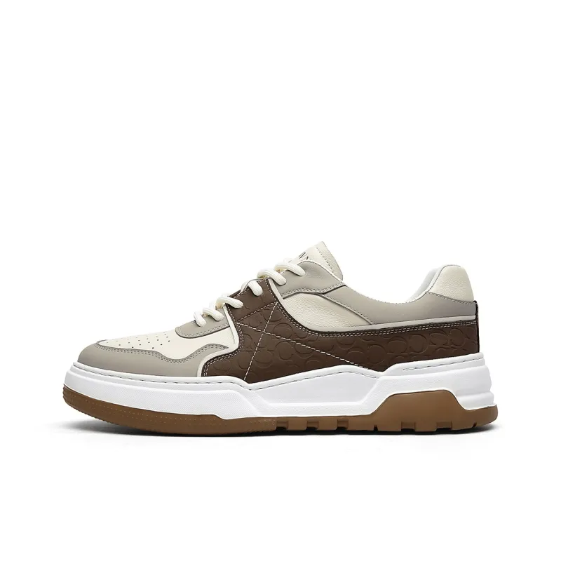 CROWN Slip-Resistant Low-Top Casual Shoes Men's One Yard Larger-5