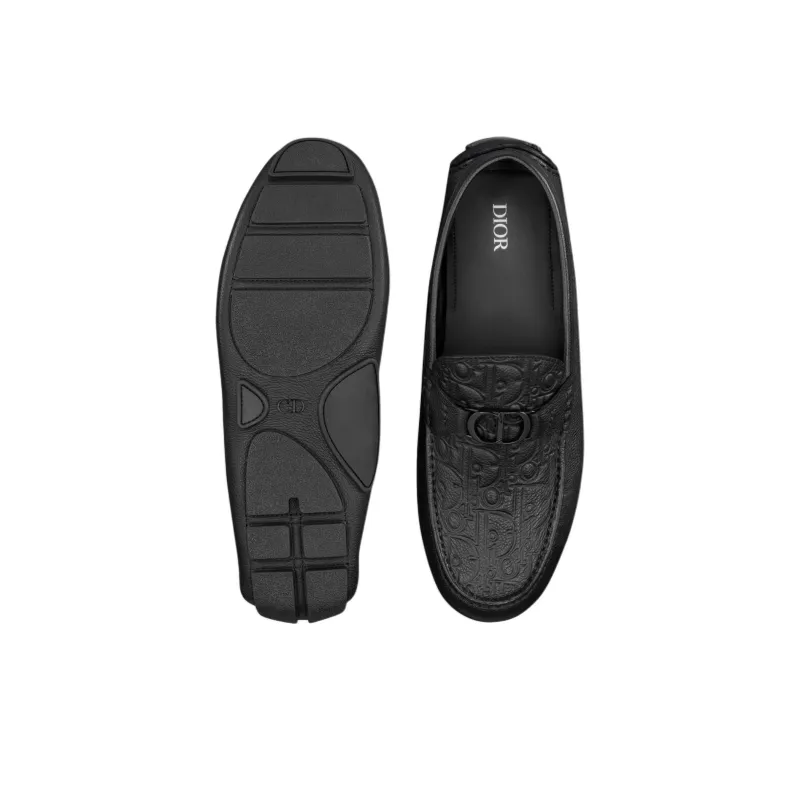 DIOR Odéon Loafers Men Black-4