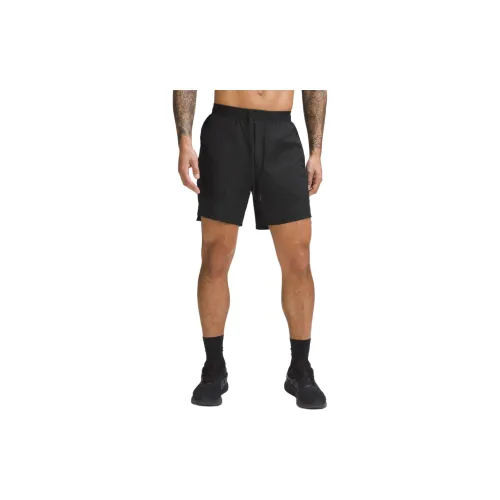 Lululemon License To Train Casual Shorts Men Black