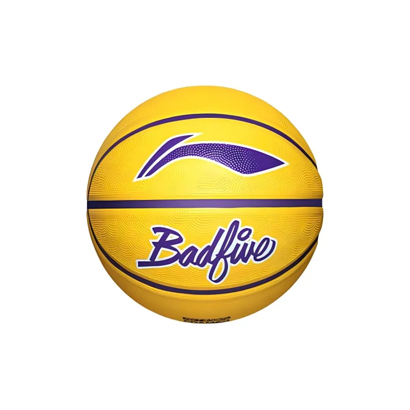 LiNing Rubber Basketball Size 7 No. 5 Training Men's-5