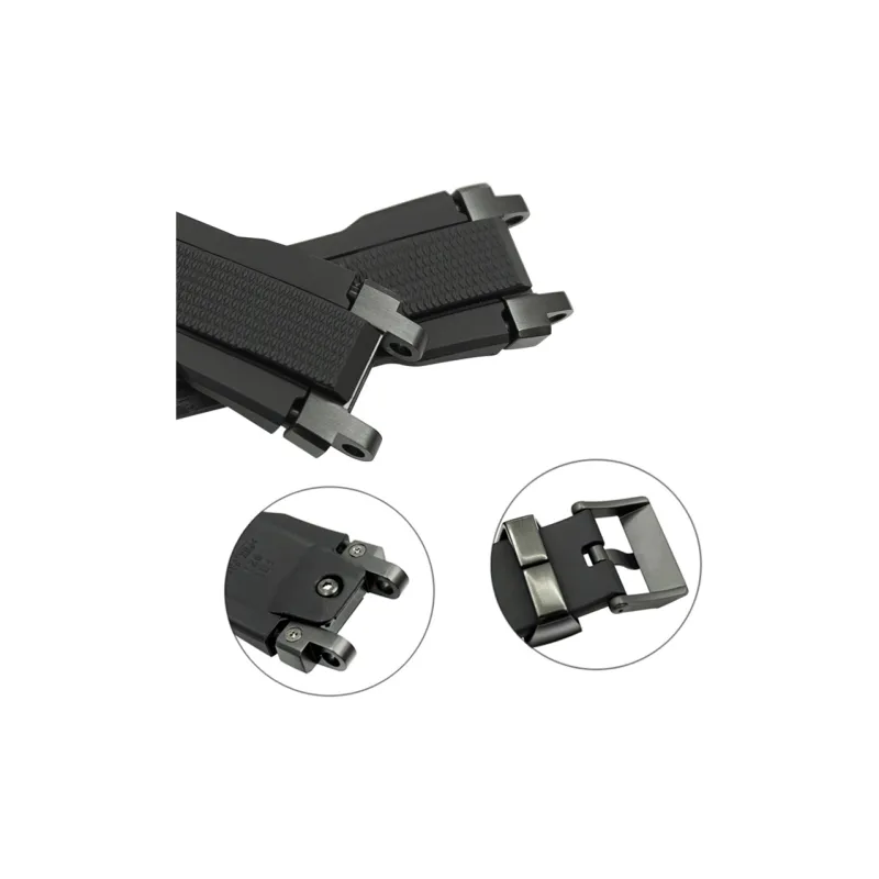 Keppot Compatible With MTG B1000 MTG S1000 MTG G1000 Resin Strap Watch Bands 180mm Unisex-4