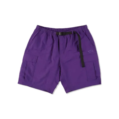 WIND AND SEA Casual Shorts Unisex Purple