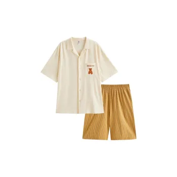 Peninsula City Pajama Set Men's Light Apricot
