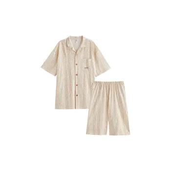 Peninsula City Pajama Set Men's Apricot