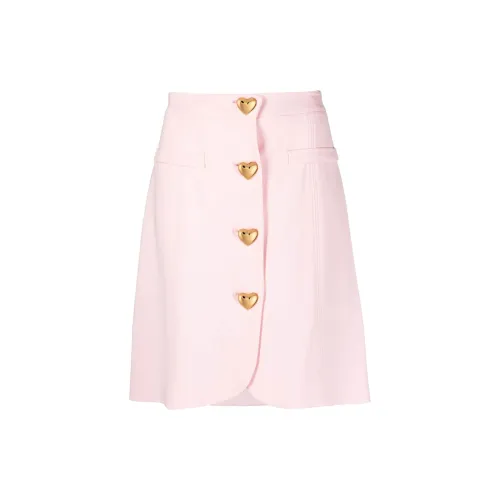 MOSCHINO Casual Short Skirts Women's Light Pink