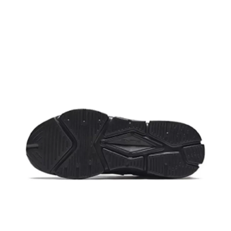 Anta Life Collection Abrasion Resistant Low Top Casual Shoes Men's Black-3