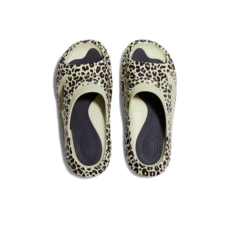 0592 Slide Slippers Unisex Khaki-2