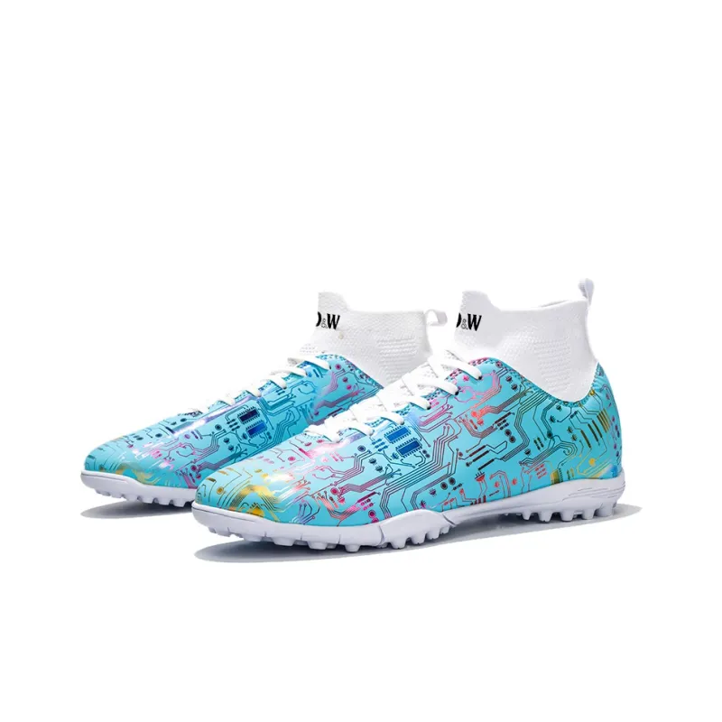D&W TF Turf Anti Slip Wear Resistant Soccer Shoes Unisex-11