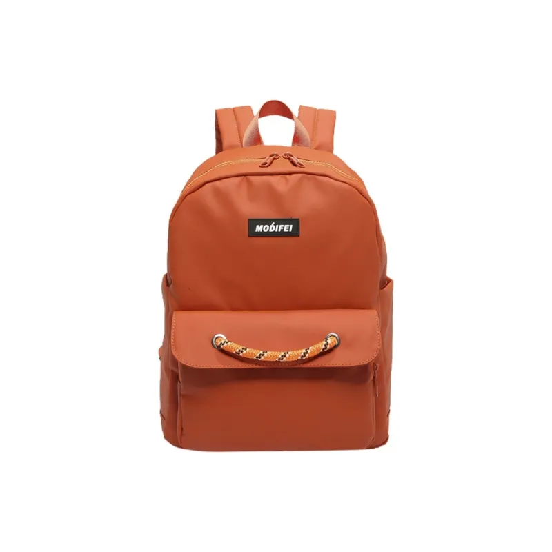 BRABOSTON Nylon Backpack Medium Size Unisex Black/Red/Orange/White/Green/Blue/Khaki-6