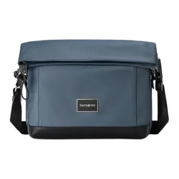 SAMSONITE Nylon Shoulder Bag, Crossbody Bag Men's Primal Blue