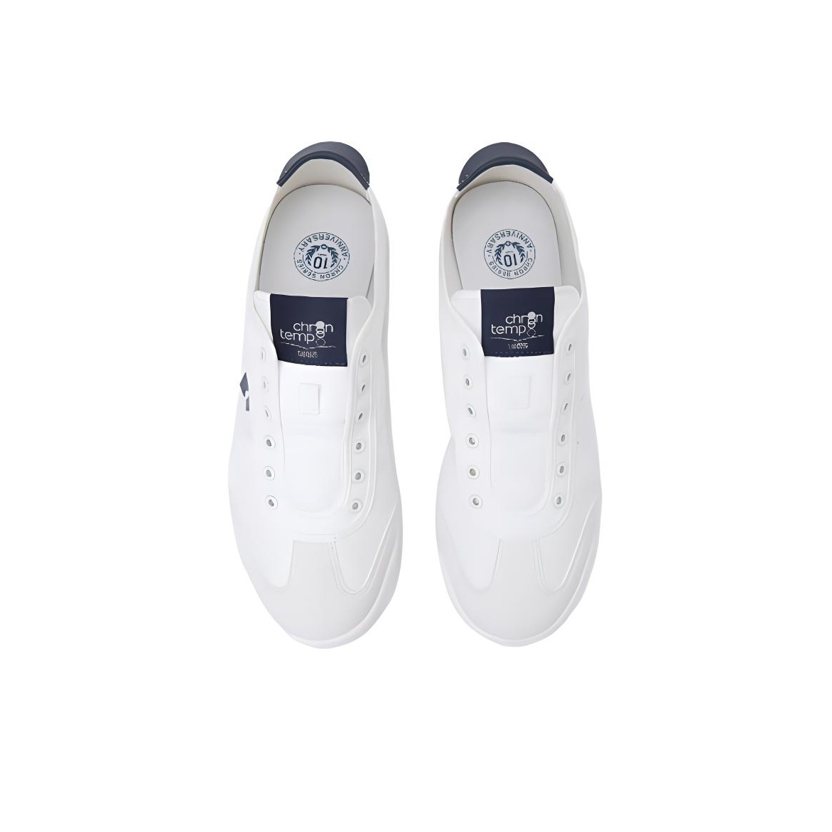 【DESCENTE】Crontempo Slip-On BLACK DESCENTE Cron Tempo Anti-Slip Wear-Resistant Low-Top Casual
