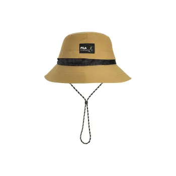 FILA Nylon Polyester Spandex Bucket Hats Unisex Multicolor
