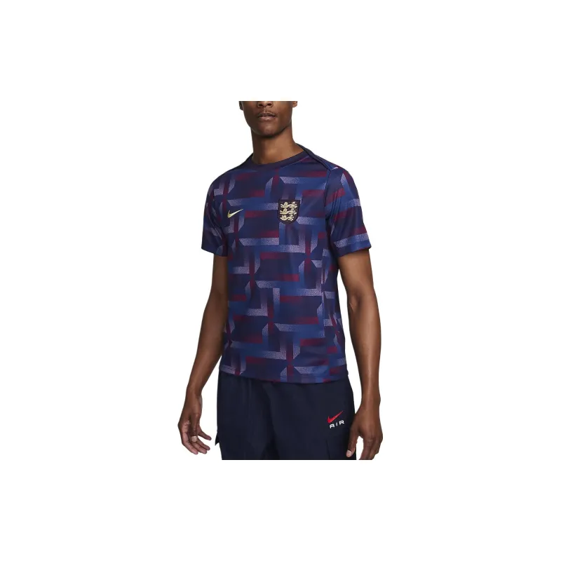 Nike England Academy Pro Men's Nike Dri FIT Soccer Pre Match Short Sleeve Top-2