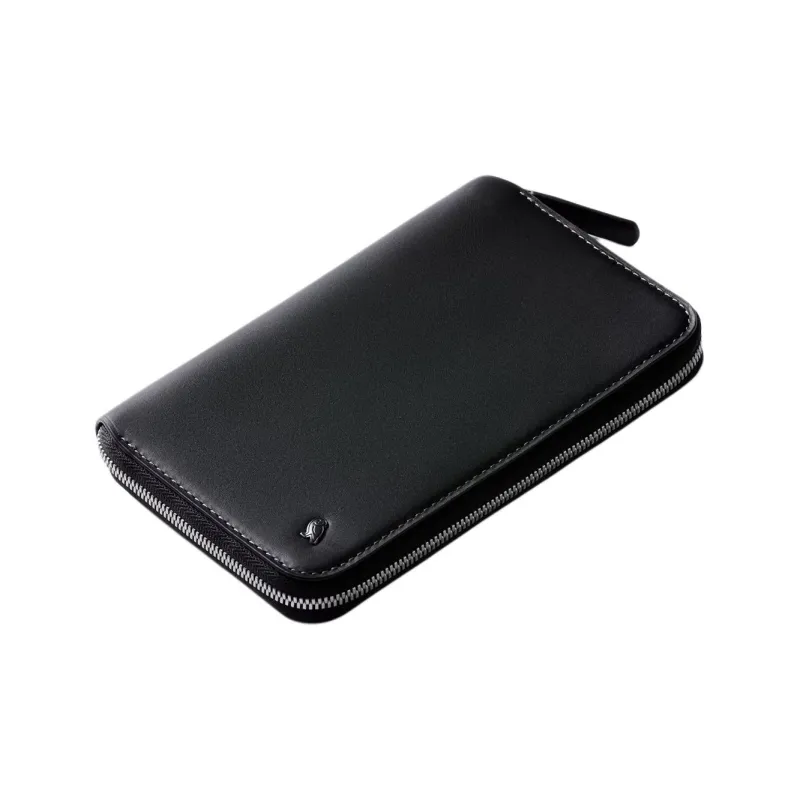 BELLROY Eco Friendly Tanned Leather Passport Holder Unisex Black-0