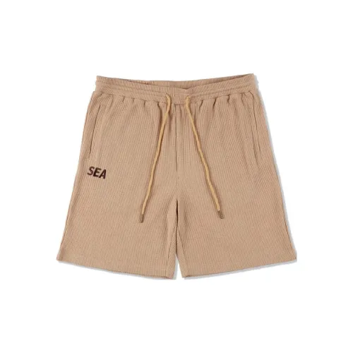 WIND AND SEA Casual Shorts Unisex Sand