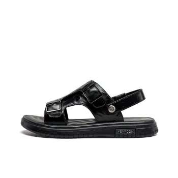 YEARCON Beach Sandals Men Brown