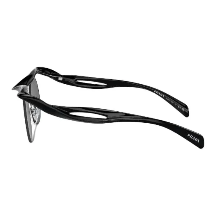 PRADA Round Frame Sunglasses-4