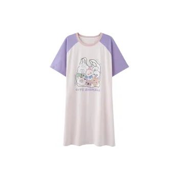 MADALLO Nightgown Set Women's White