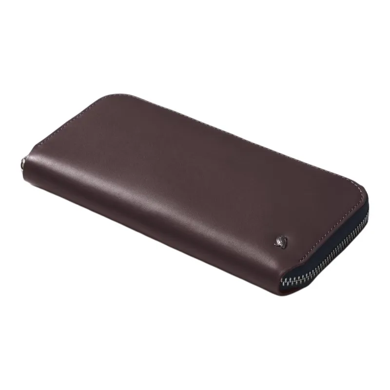 BELLROY Leather Wallet Women's Dark Plum-1