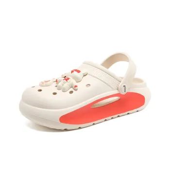 EXULL Q Clogs Women's Beige Yellow