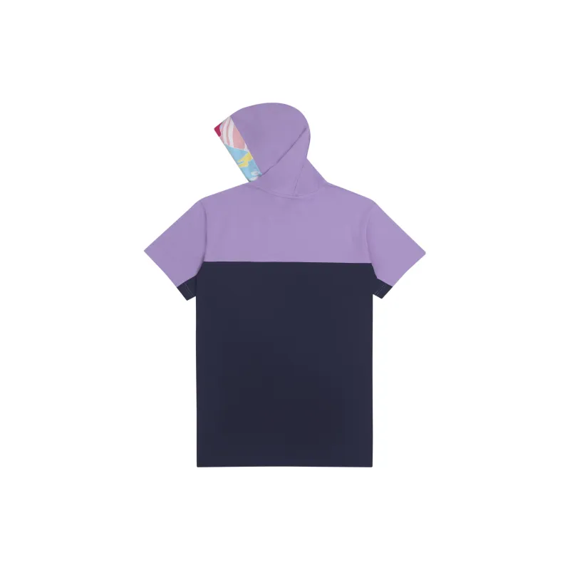 Aape Logo print Hooded T shirt Dress-1