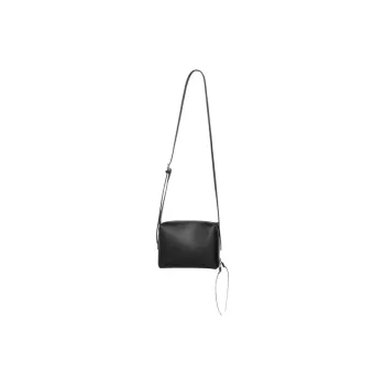 MEIYANG Cow Leather Crossbody Bag, Shoulder Bag Women's Black