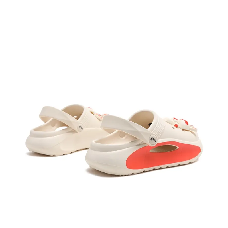 EXULL Q Clogs Women's Beige Yellow-3