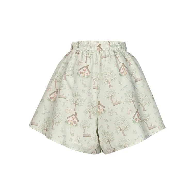 SNBL Casual Shorts Women's Green-1