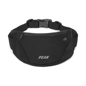 PEAK Lenzing Fabric With 290T Twill Fanny Pack Unisex Black