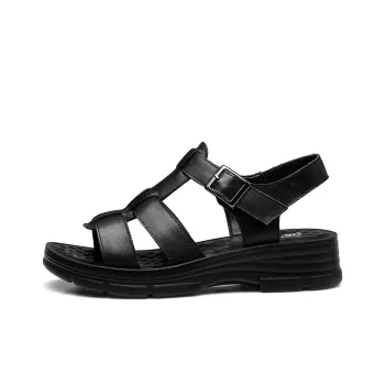 Strongman 3515 Strap Sandals Women's Black Beige