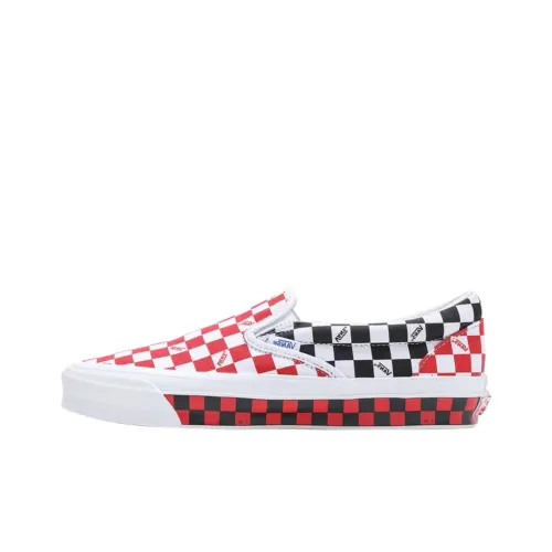 Vans Slip-On OG Classic LX 'Checkerboard - Red Black'