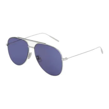 GIVENCHY Acetate Polyamide Aviator Sunglasses Women's Silver