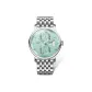 Silver Case Ice Green Steel Band