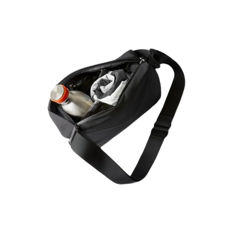 BELLROY Nylon Shoulder Bag, Crossbody Bag, Sling Bag Unisex Black-4