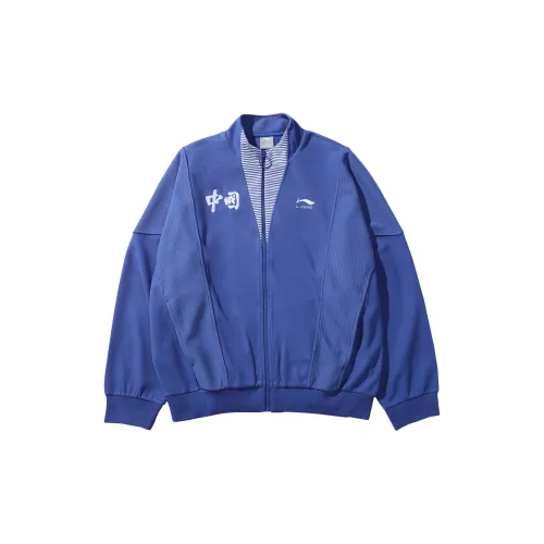 LINING Sports Life Collection Jackets Unisex Bright Royal Blue