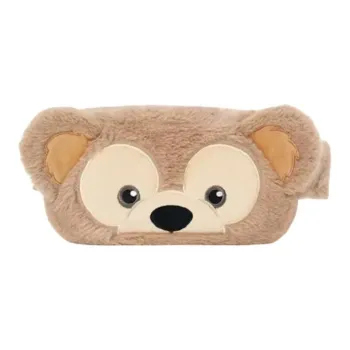 Disney Polyester Portable Makeup Bag Clutch Regular Unisex Khaki