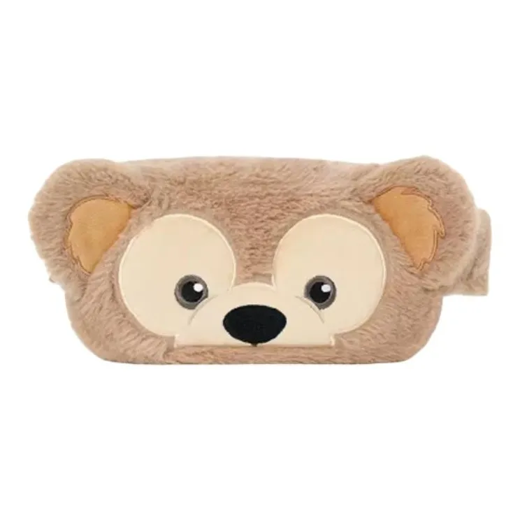 Disney Polyester Portable Makeup Bag Clutch Regular Unisex Khaki-0