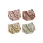 M1410-B Set-M Type Ribbed-Pink+Cameo Brown+Yellow+Green (4 Pack)
